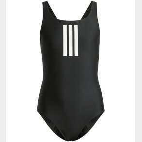 adidas Performance Badedragt - 3S MID SUIT GY - Sort/Hvid