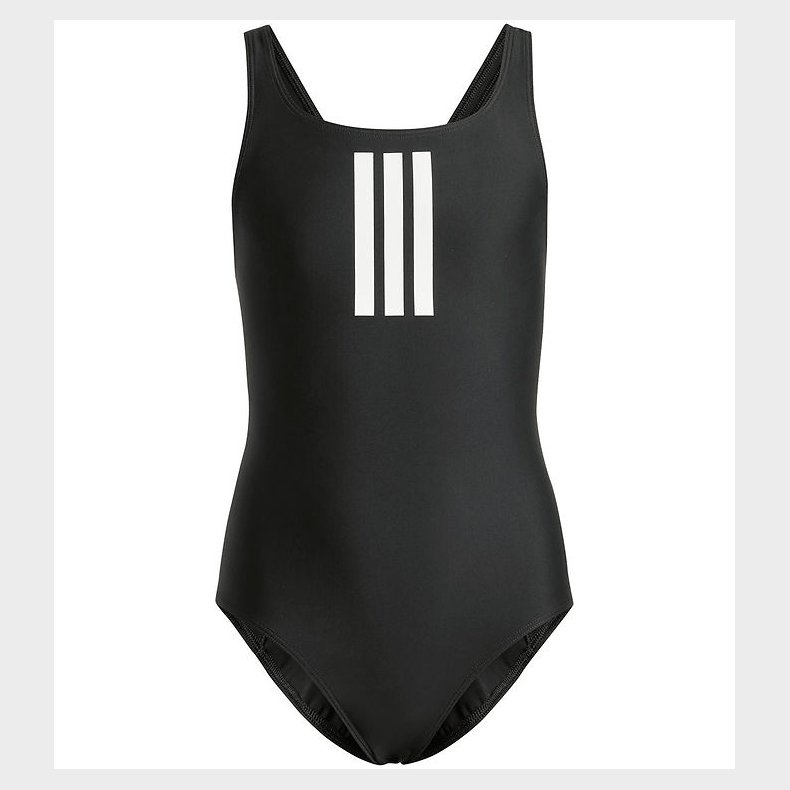 adidas Performance Badedragt - 3S MID SUIT GY - Sort/Hvid