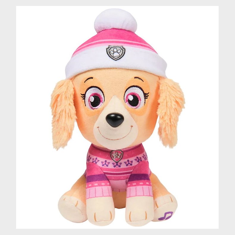 Paw Patrol Bamse - Holiday Music Plush - 20 cm - Skye