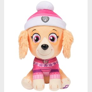 Paw Patrol Bamse m. Lyd - Holiday Music - 20 cm - Skye