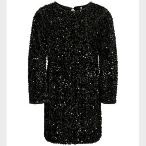 Kids Only Kjole - KogConfidence - Black m. Palietter