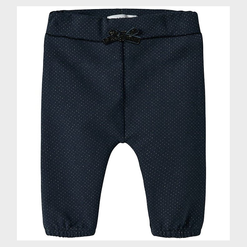 Name It Sweatpants - NbfRulina - Navy Blazer m. Guld Prikker