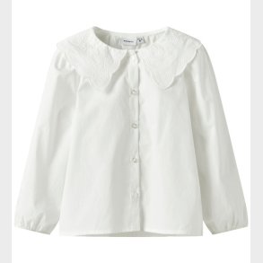 Name It Skjorte - NmfRollaring - Bright White