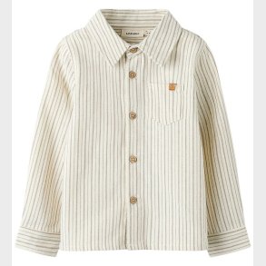Lil Atelier Skjorte - NmmFelixo - Turtledove/Sepia Tint