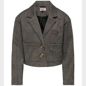 Kids Only Blazer - KogFine - Seal Brown/Libra Checks
