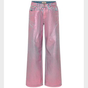 Kids Only Jeans - KogCobain - Wide - Light Blue Denim/Pink Foil