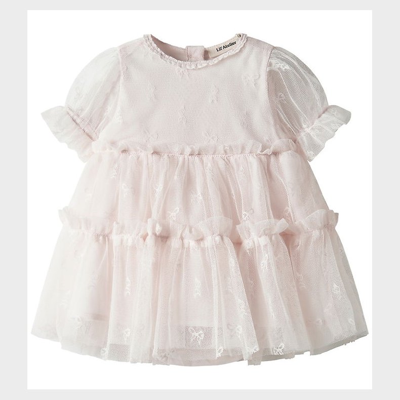 Lil Atelier Kjolebody u/ - NbfRosetta - Tyl - Almost Mauve