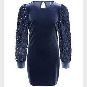 Kids Only Kjole - KogConfidence - Velour/Palietter - Naval Acade