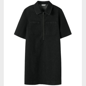 Name It Kjole - NkfBlake - 1/2 Loose - Dark Grey Denim