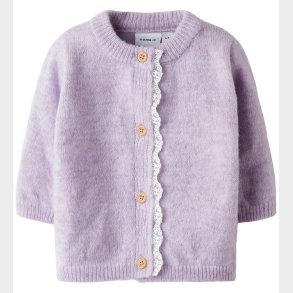 Name It Cardigan - Strik - NbfRikimmi - Keepsake Lilac
