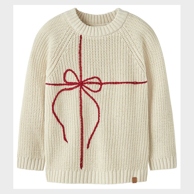 Lil' Atelier Bluse - Strik - NmnEmlen - Turtldove