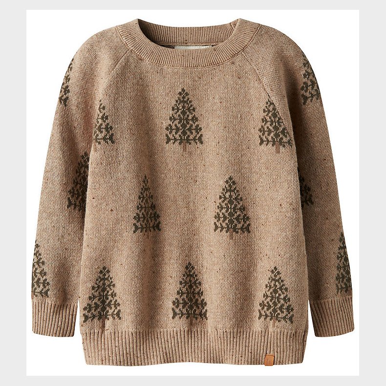 Lil' Atelier Bluse - Strik - NmnGalto - Oxford Tan