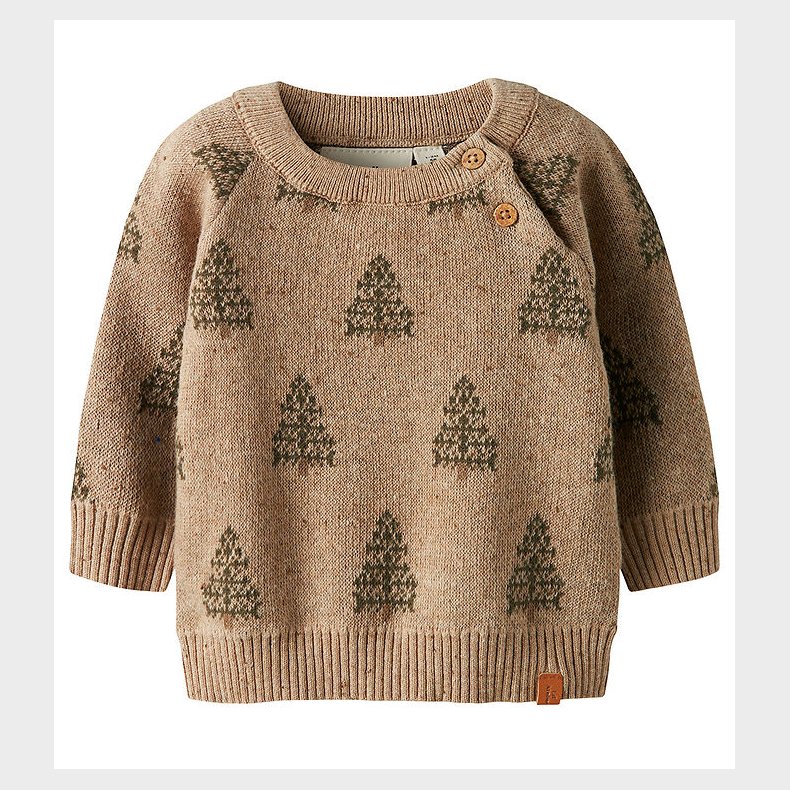 Lil' Atelier Bluse - Strik - NbnGalto - Oxford Tan