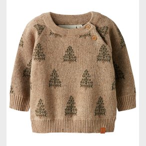 Lil' Atelier Bluse - Strik - NbnGalto - Oxford Tan