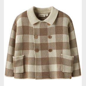 Lil Atelier Cardigan - Strik - NmmRobo - Sepia Tint