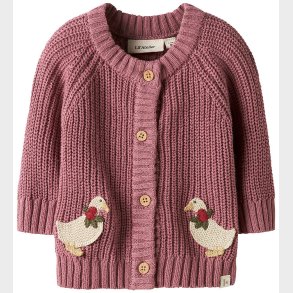 Lil Atelier Cardigan - Strik - NbfEmlen - Nostalgia Rose