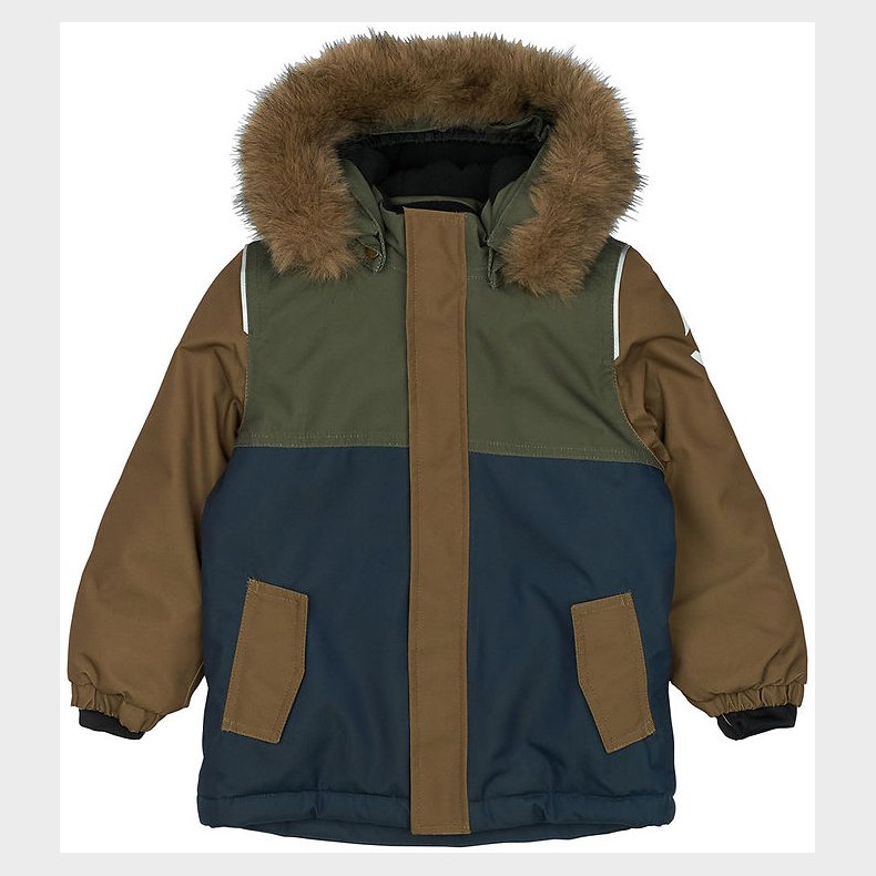 Mikk-Line Vinterjakke - Olive Night/Navy