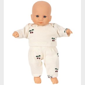 Konges Sljd Dukke - My First Mini Doll - Cherry AOP - 20 cm