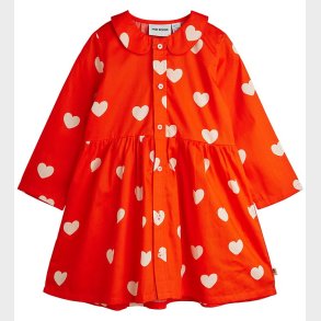 Mini Rodini Kjole - Hearts - Rd