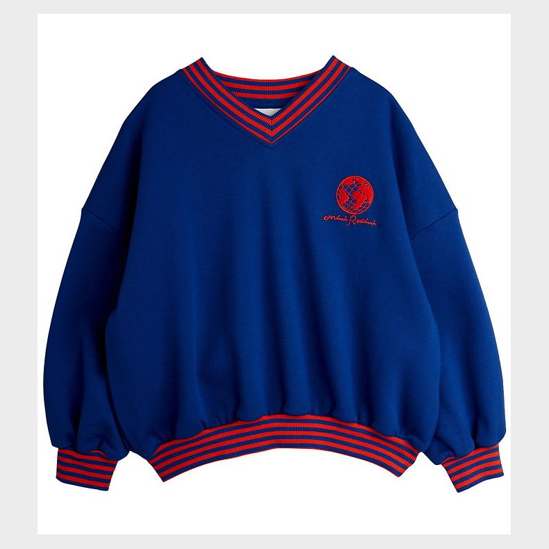 Mini Rodini Sweatshirt - Striped Earth - Bl