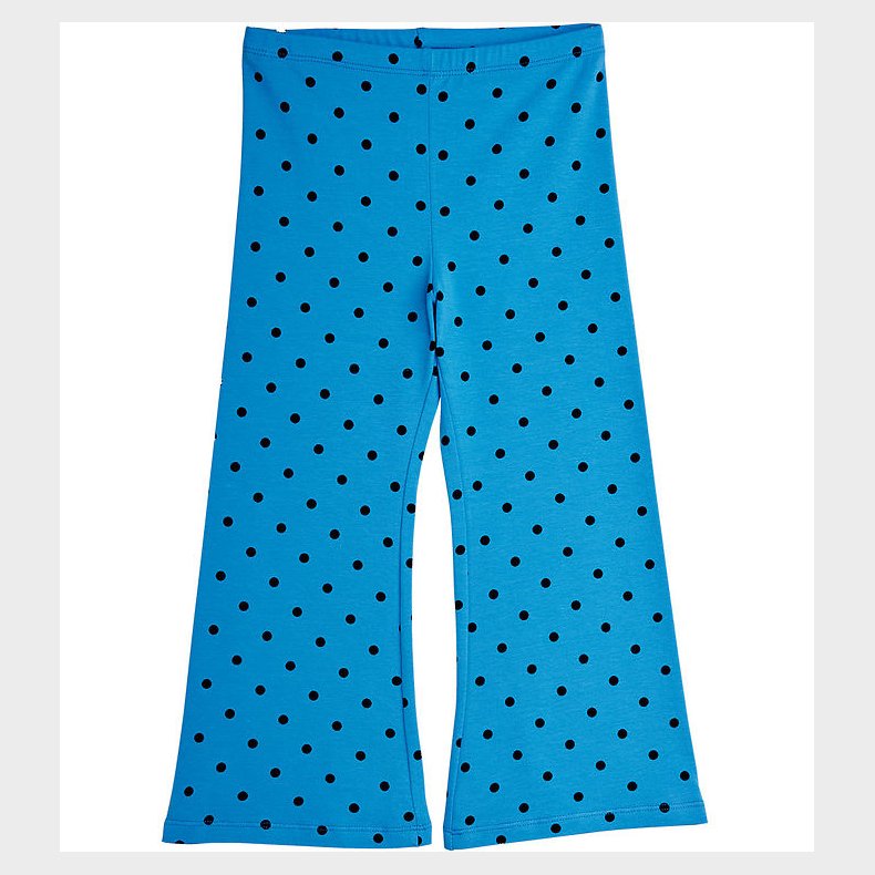 Mini Rodini Bukser - Flared - Polka Dots - Bl