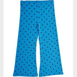 Mini Rodini Bukser - Flared - Polka Dots - Bl