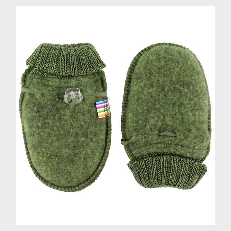 Joha Luffer - Uld - M�rk Oliven