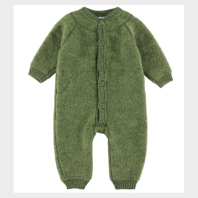 Joha K�redragt - Uld - M�rk Oliven