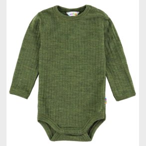 Joha Body l/ - Uld - Rib - Mrk Oliven