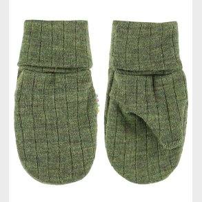 Joha Luffer - Uld - Rib - Mrk Oliven