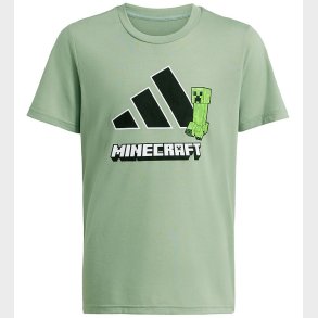 adidas Performance T-shirt - J Minecraft TR - SILGRN