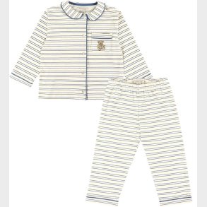 Konges Sljd Nattj - Pio - Indigo Butter Stripe