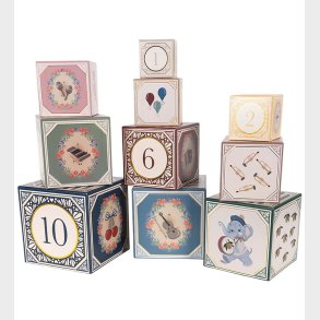 Konges Sljd Stableklodser - 10 stk. - Numbers