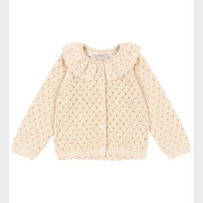 Konges Sljd Cardigan - Strik - Buttercream m. Hulmnster