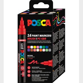 Posca Tuscher - PC5BR - 16 stk.
