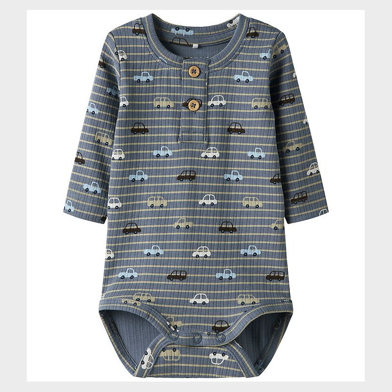 Name It Body l/ - NbmRonald - Rib - Flint Stone