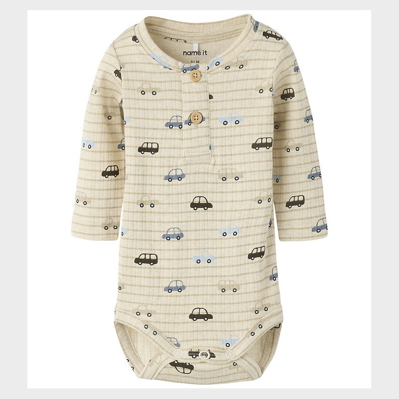 Name It Body l/ - NbmRonald - Rib - Peyote Melange