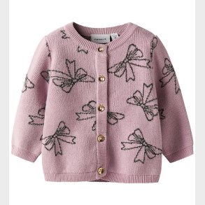 Name It Cardigan - Strik - NbfRebowie - Keepsake Lilac