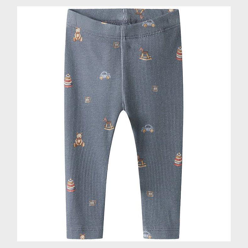 Name It Leggings - NbmRitoy - Flint Stone