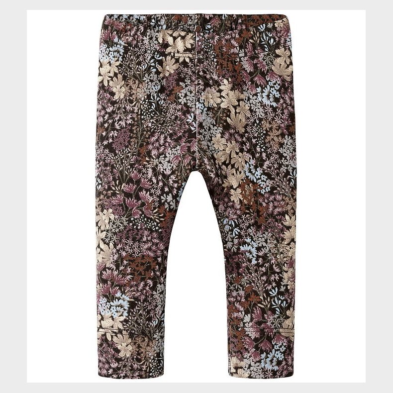 Name It Leggings - NbfResa - Chocolate Brown