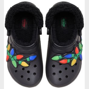 Crocs Sandaler - Classic Lined Holiday Lights Clog - Sort/Multi