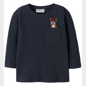 Name It Bluse - Rib - NmmRofus - Navy Blazer