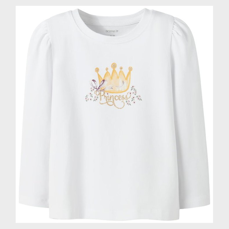 Name It Bluse - NmfRonesses - Bright White