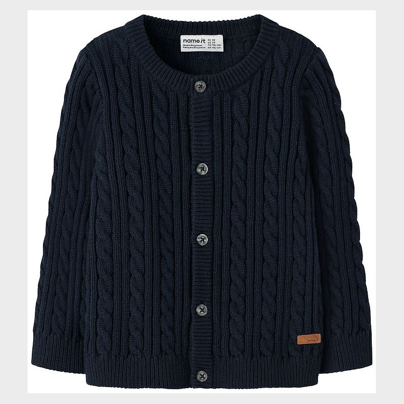 Name It Cardigan - Strik - NmmRoman - Navy Blazer