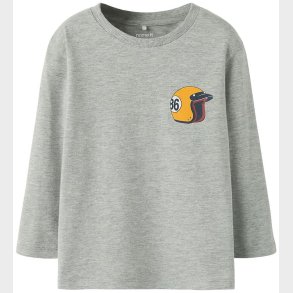 Name It Bluse - Nmmradolf - Grey Melange