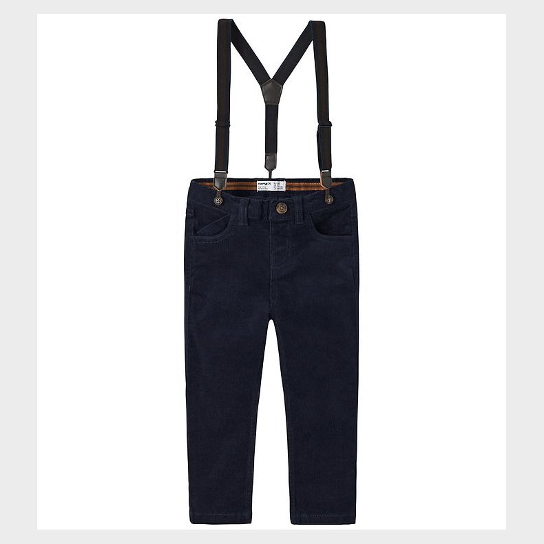 name It Fljlsbukser - NmmRyan - Slim - Navy Blazer