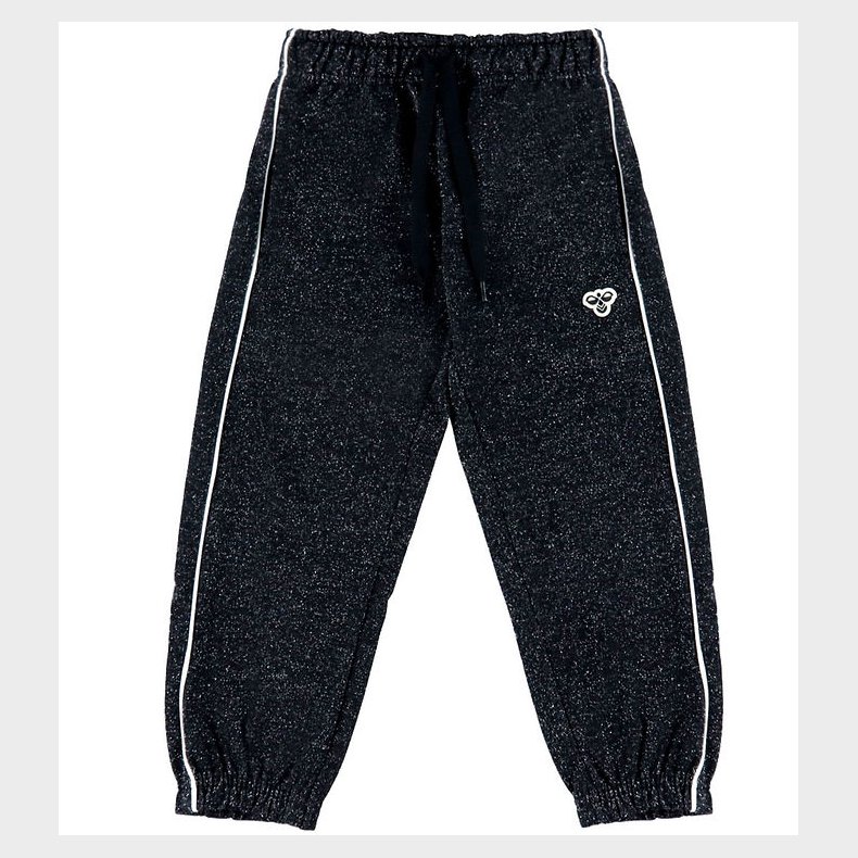Hummel Sweatpants - hmlJR Loose Glitter - Sort