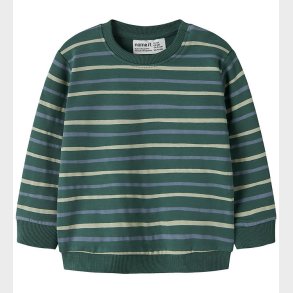 Name It Sweatshirt - NbmVimmer - Bistro Green/Stripes