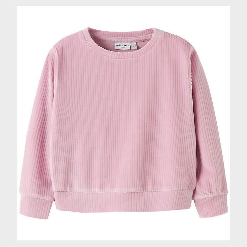 Name It Bluse - NmfVeloa - Velour - Keepsake Lilac