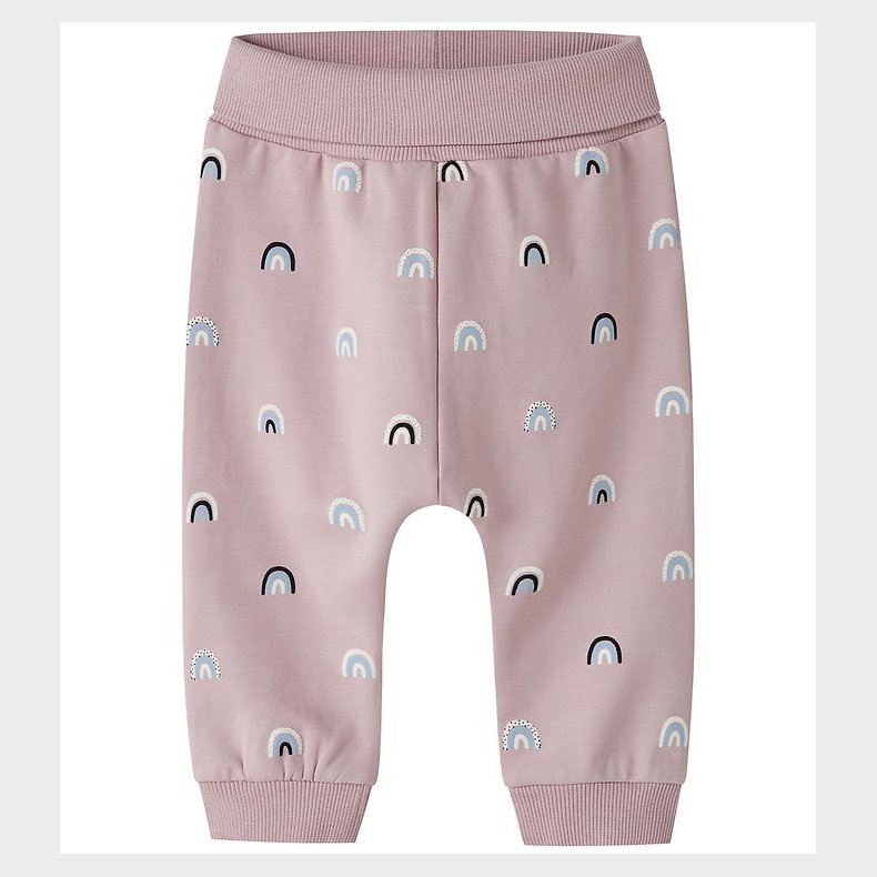 Name It Sweatpants - NbfVimone - Keepsake Lilac/Rainbow